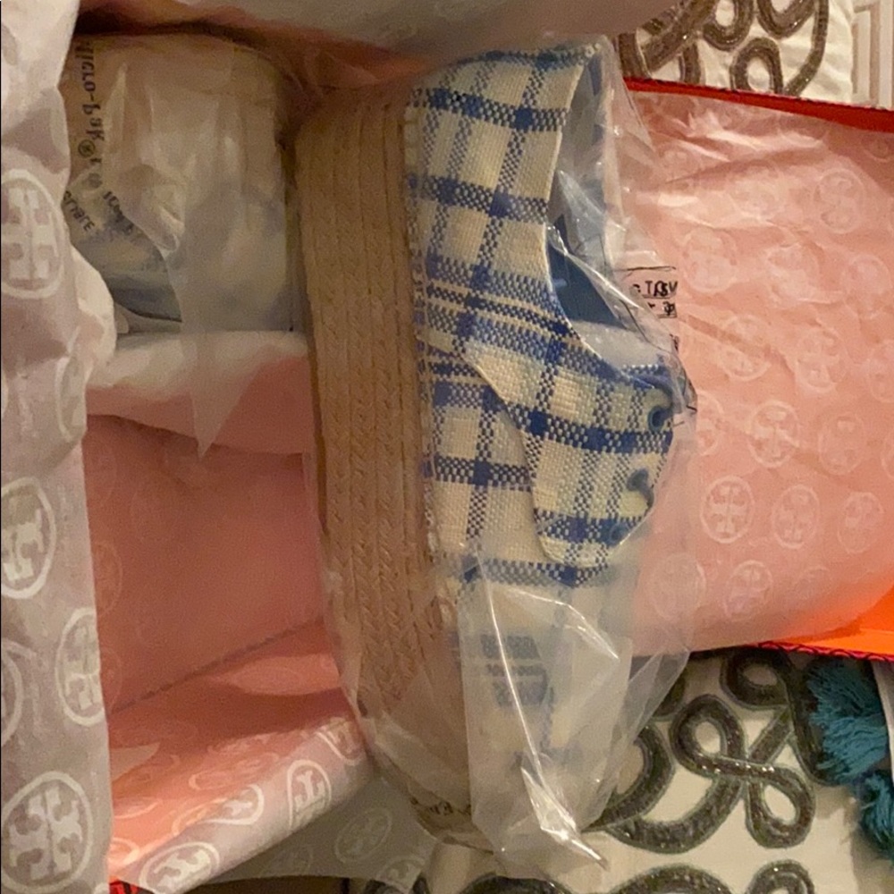 Tory Burch platform espadrilles